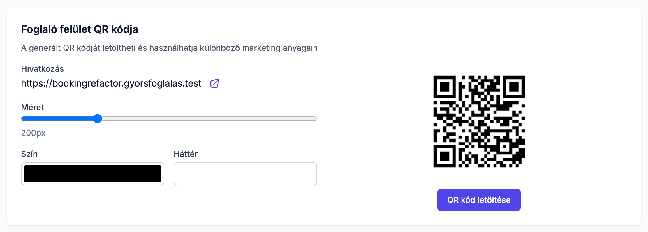 QR-kód generátor